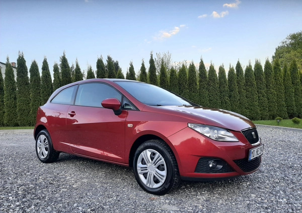 Seat Ibiza cena 16900 przebieg: 132000, rok produkcji 2010 z Kraków małe 497